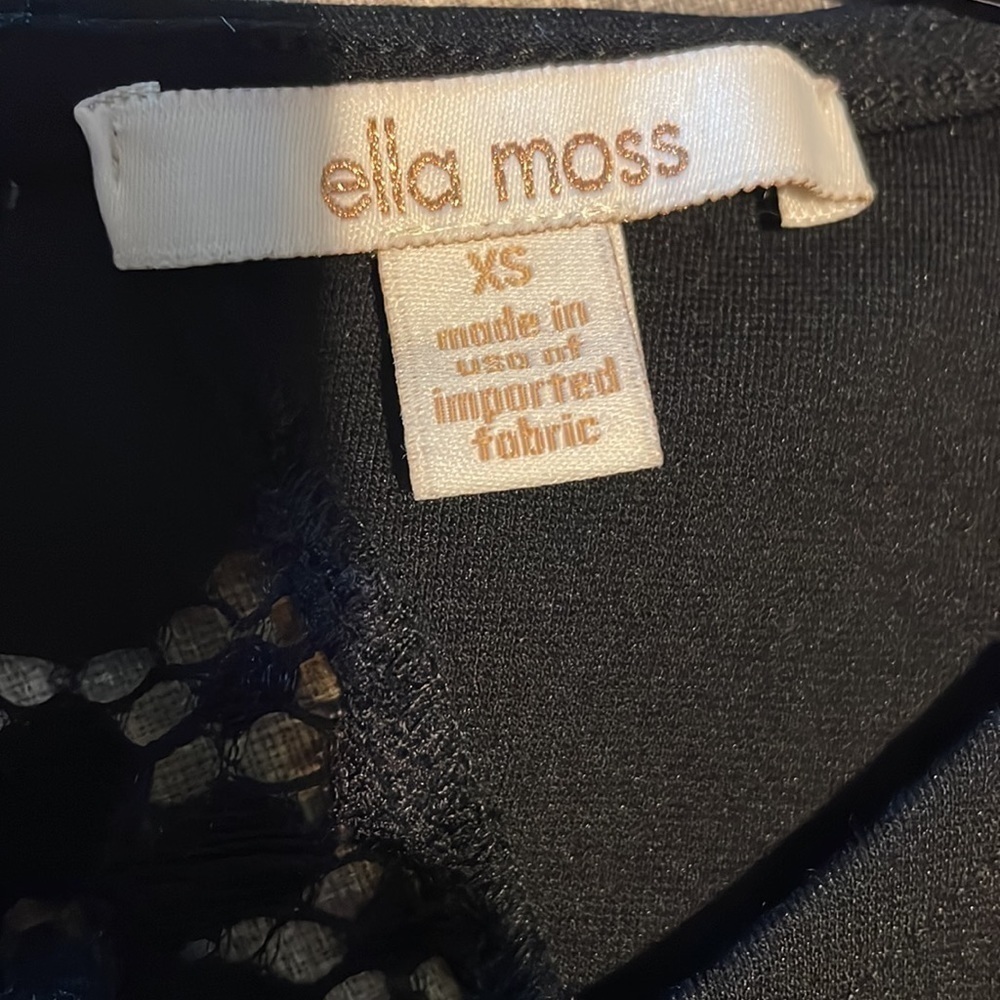 Womens Ella moss black dress - Picture 5 of 7